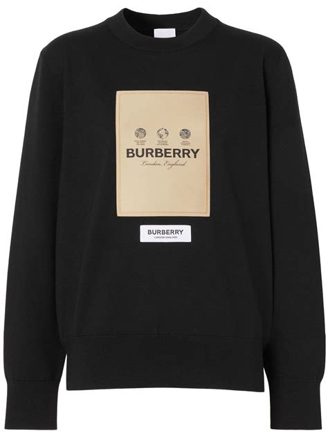 burberry sweatshirt logo